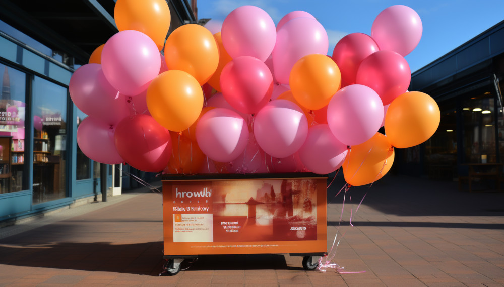 Étude de cas : campagnes réussies utilisant des ballons hélium géants