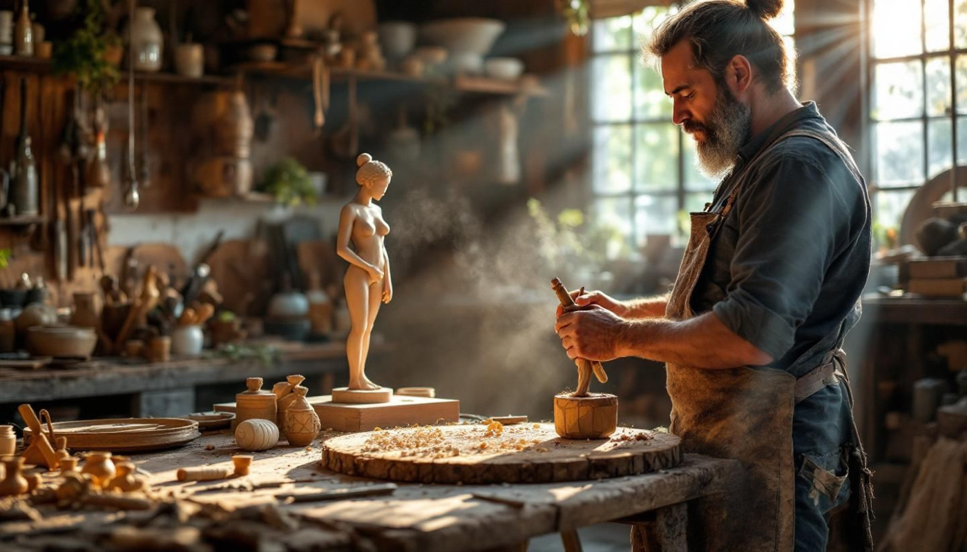 Explorer l'artisanat traditionnel des villages pittoresques