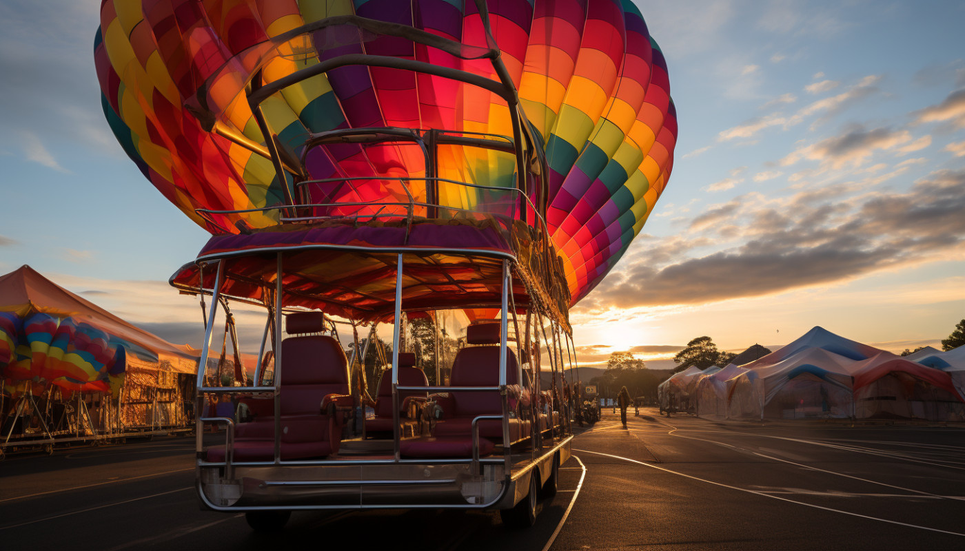 La sécurité dans le secteur des montgolfières publicitaires