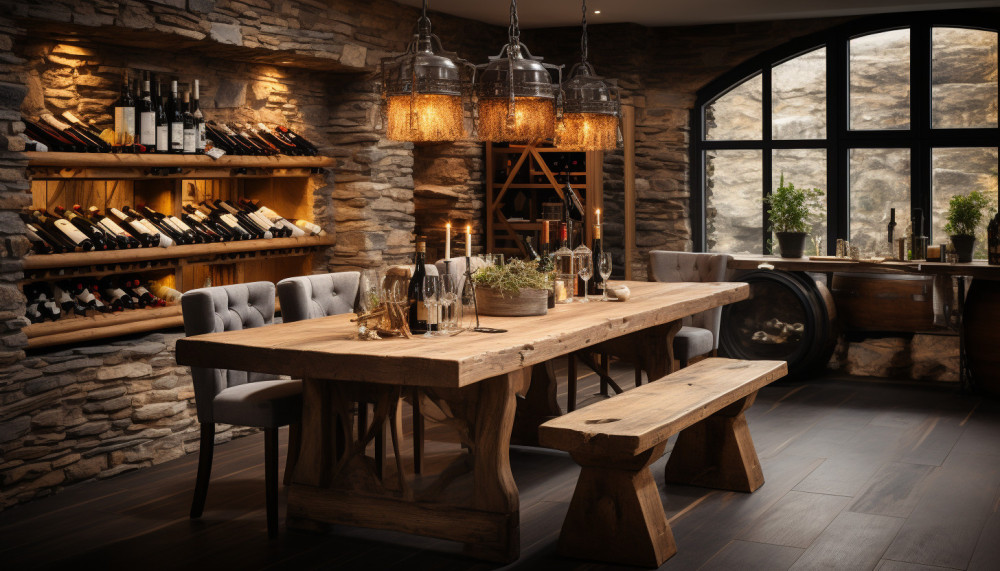 Divers - Organiser une cave à vin à la maison